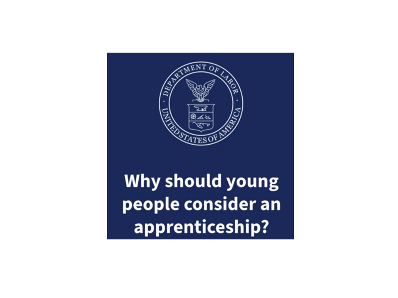"Why should young people consider apprenticeship" text