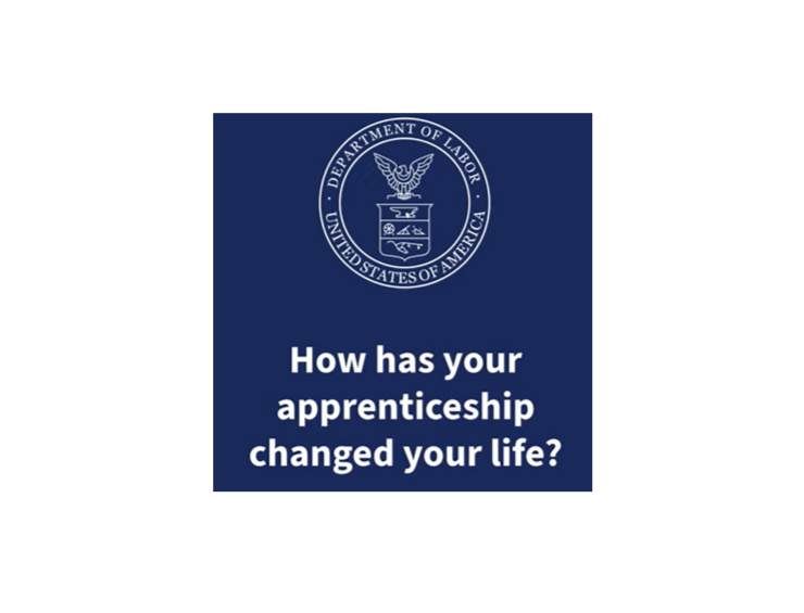 "How has your apprenticeship changed your life" text