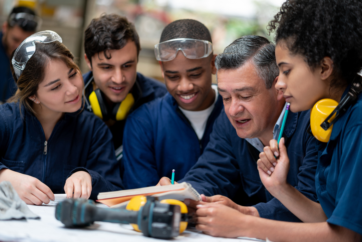 Apprentices and Instructor