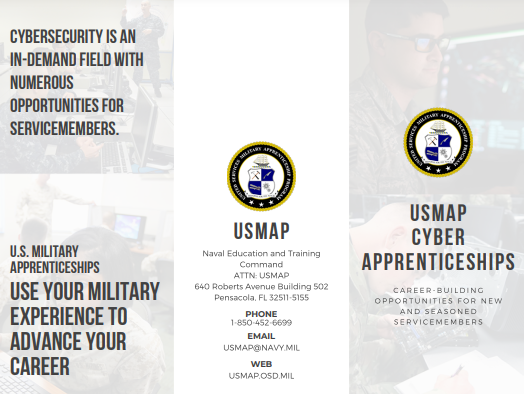 USMAP New Cyber Apprenticeships Factsheet
