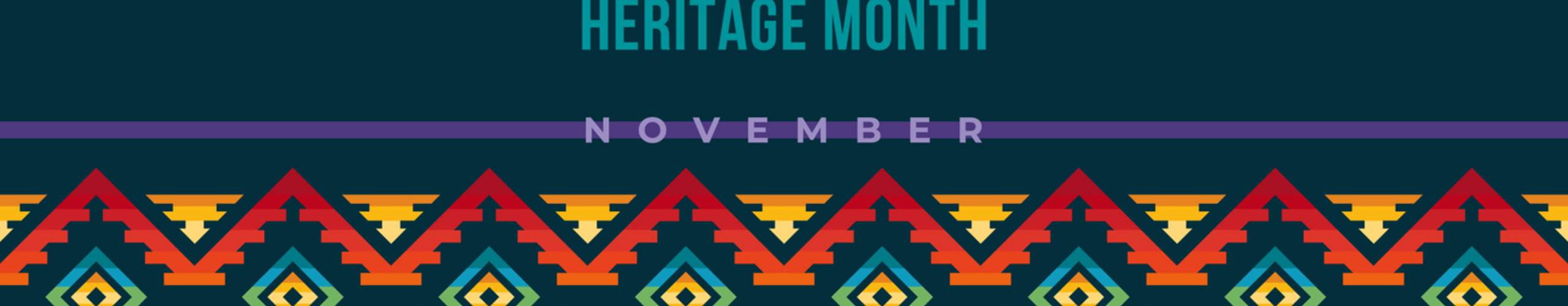 November National Native American Heritage Month