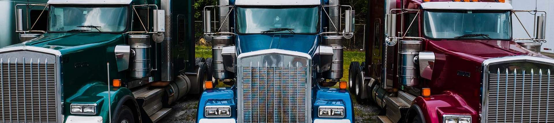 Three trucks