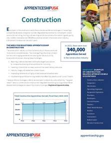 Construction | Apprenticeship.gov
